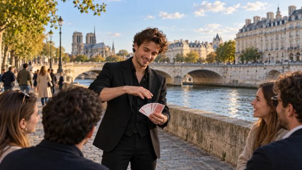 Découvrez les magiciens haut de gamme à Paris avec Jeremy Swap